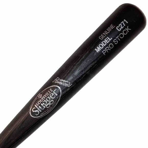 Louisville Slugger Pro Stock PLASTIC Powerized Bat Model C271 Black - Picture 3 of 6